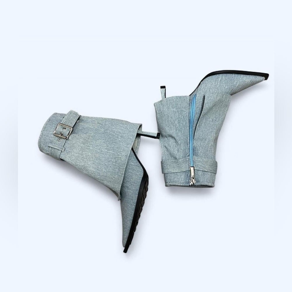 Stylish Denim Boots